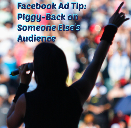 target someone else's audience on facebook
